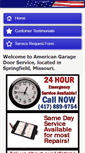 Mobile Screenshot of americangaragedooronline.com